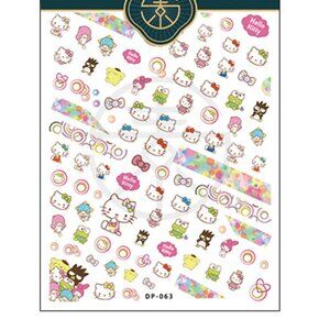 Hello Kitty and Friends Themed Nail Art Stickers/Decals